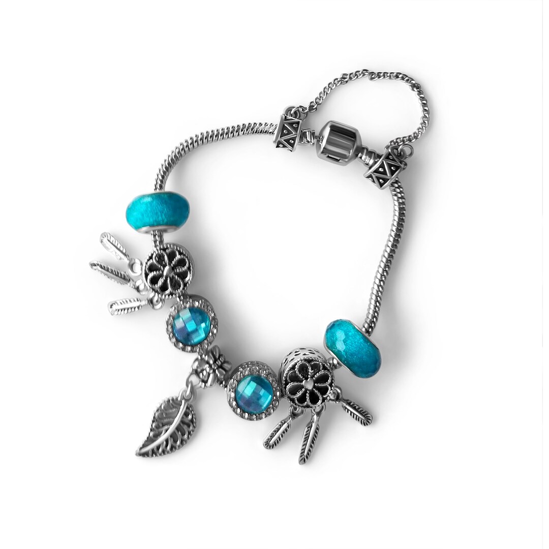 Bead Charm Usmc Charms For Bracelets Marine Corps USMC Beaded